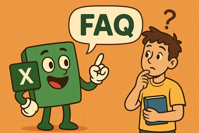 엑셀 OR 함수 자주 묻는 질문 FAQ 일러스트