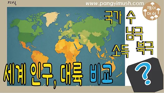 You are currently viewing 전 세계 인구 국가 대륙 비교 – 누가 가장 많고 적고 어디가 가장 부자인가