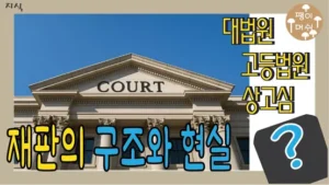Read more about the article 재판은 왜 대법원까지 가는가 – 우리가 잘 모르는 재판 구조와 현실