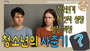 Read more about the article 사춘기란 무엇일까? – 의미부터 호르몬 변화, 감정 변화까지 완벽 해설