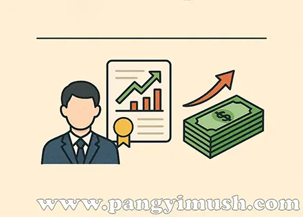 정부와 중앙은행이 환율을 조정하는 과정을 나타낸 그래프와 달러 지폐 이미지